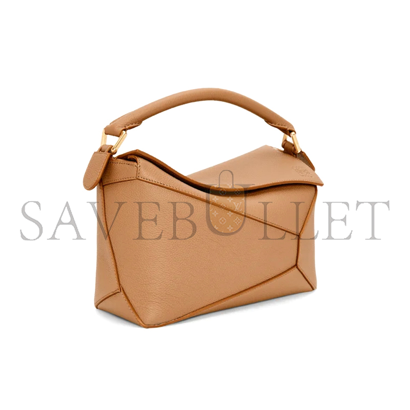 L0ew* small puzzle edge bag in soft grained calfskin a510p60x30 (24*16.5*10.5cm)